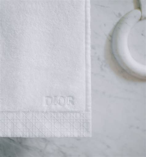 dior handtücher|Hand Towel White Woven Cannage Band .